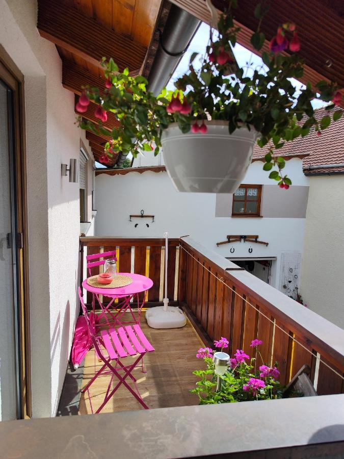 Ferienwohnung Lay Hirschaid Exterior foto